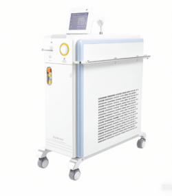 Thulium ﬁber laser therapeutic machine